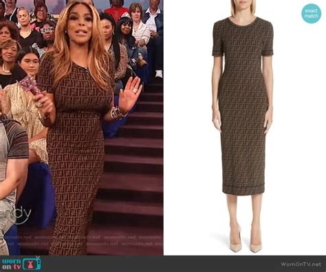 wendy williams fendi dress|the wendy williams show dresses.